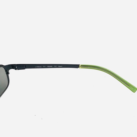 Vintage Izod 737 Black Oval Sunglasses Frames - Picture 6 of 6